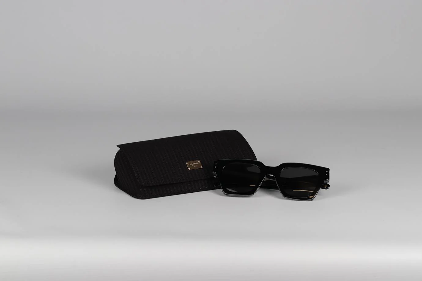 DOLCE & GABBANA SQAURE FRAME ACETATE SUNGLASSES - Image 8