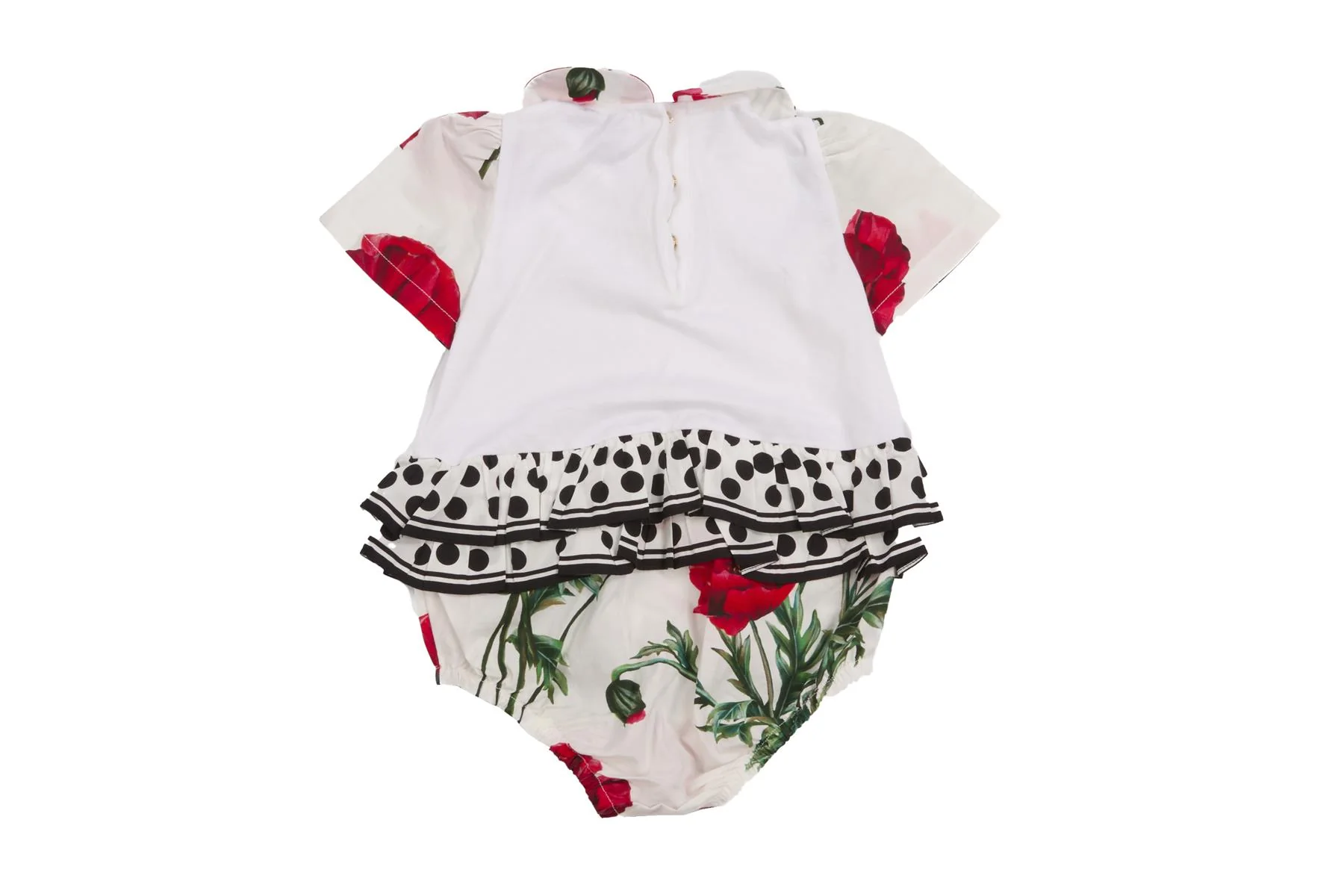 DOLCE & GABBANA WHITE BABY GIRLS ONESIE 12-18 MONTHS - Image 4