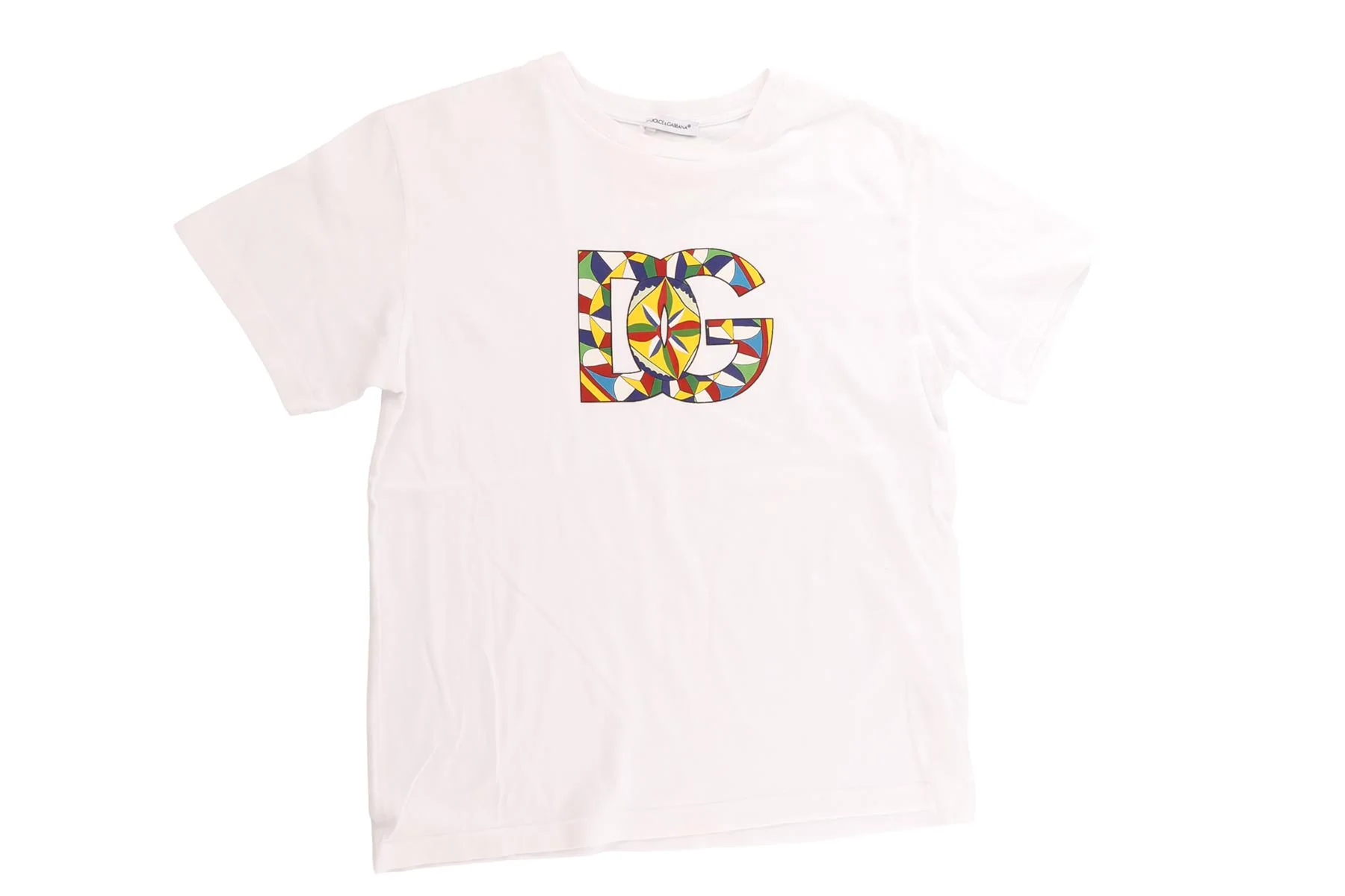 DOLCE & GABBANA WHITE KIDS BOYS T-SHIRT 9-10 YEARS - Image 2