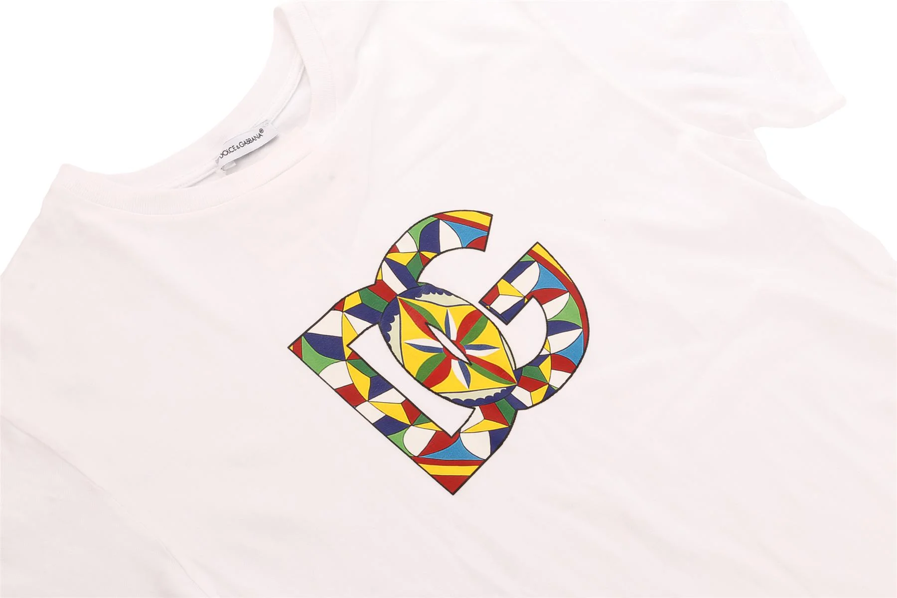 DOLCE & GABBANA WHITE KIDS BOYS T-SHIRT 9-10 YEARS - Image 3