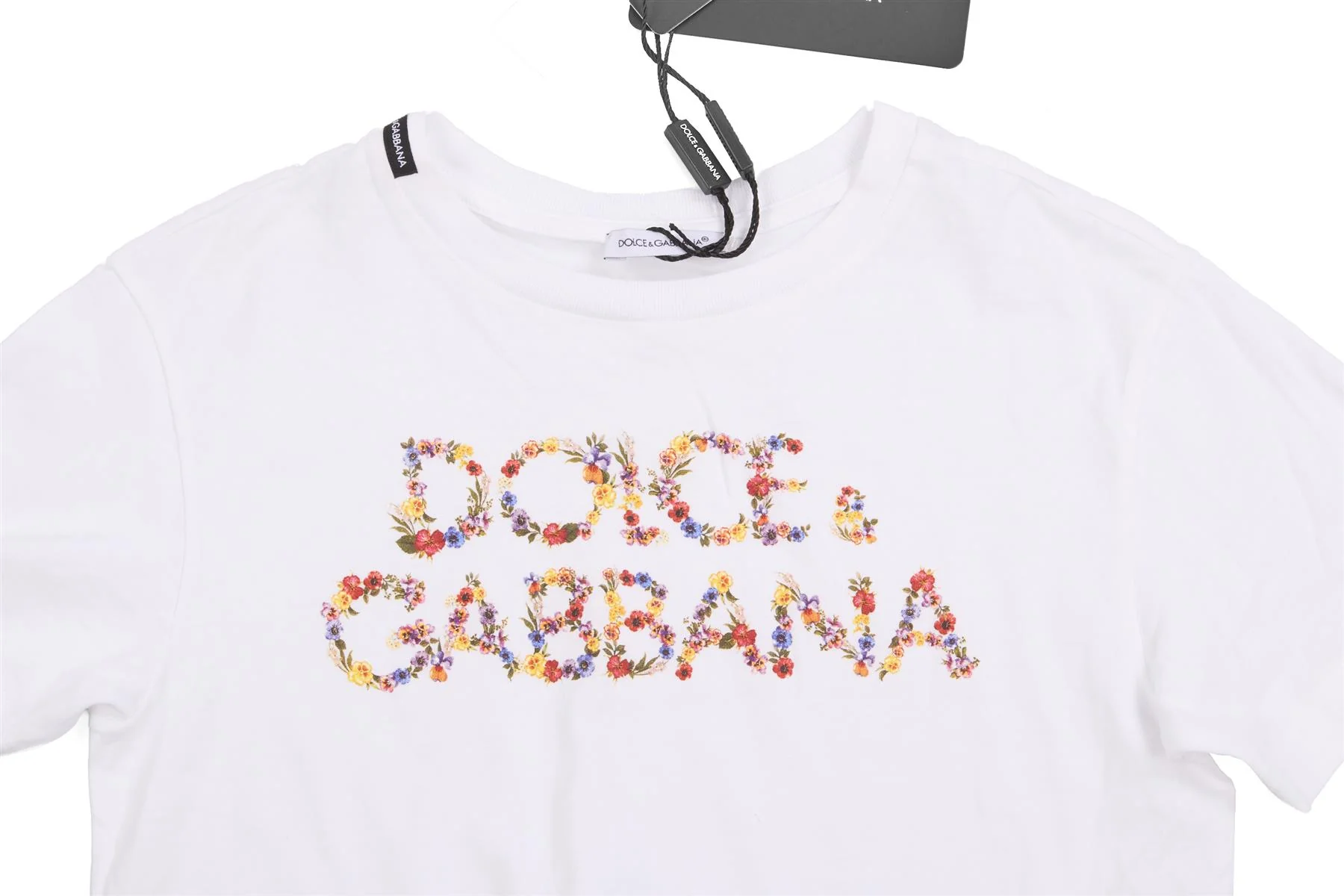 DOLCE & GABBANA WHITE KIDS GIRLS T-SHIRT 4 YEARS - Image 3
