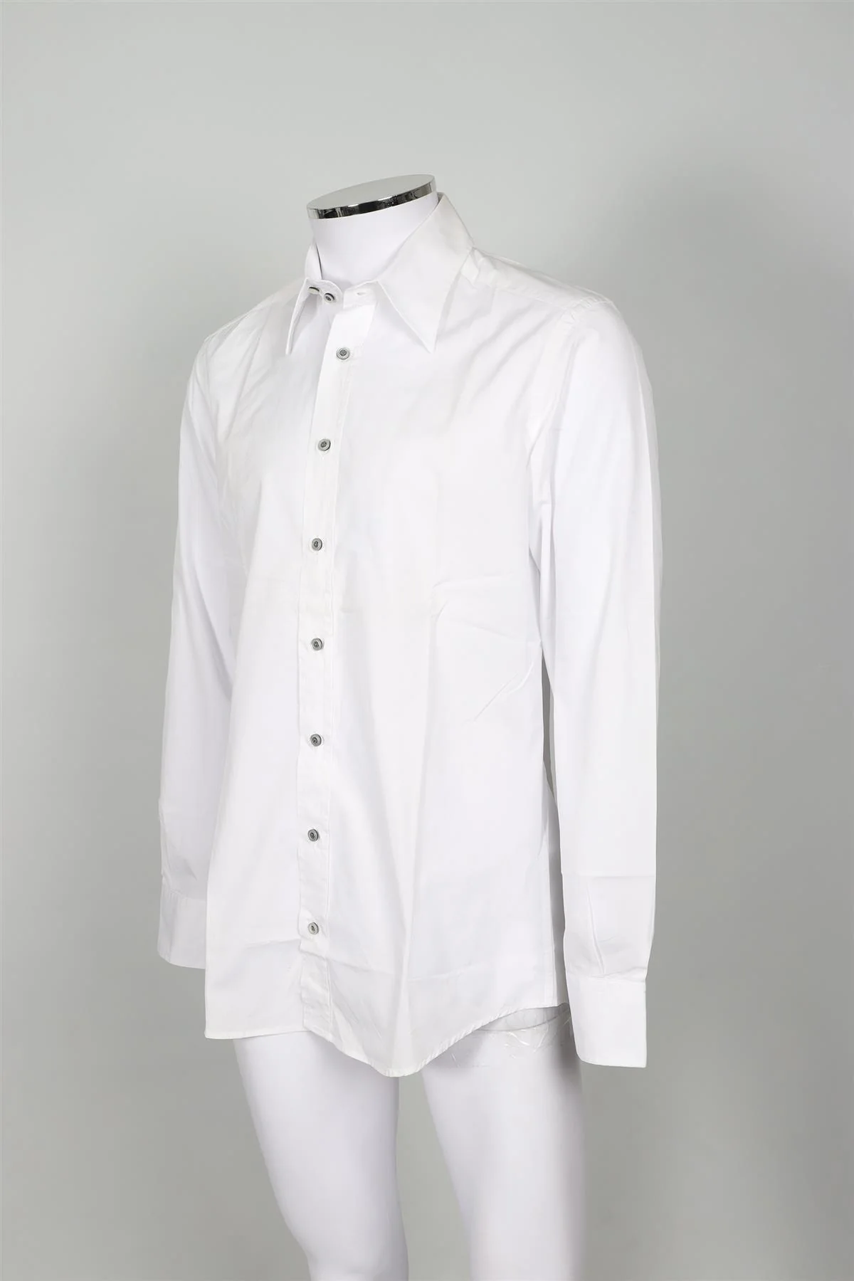 DOLCE & GABBANA WHITE MEN'S COTTON SHIRT UK/US COLLAR 16 UK/US CHEST 40 - Image 7