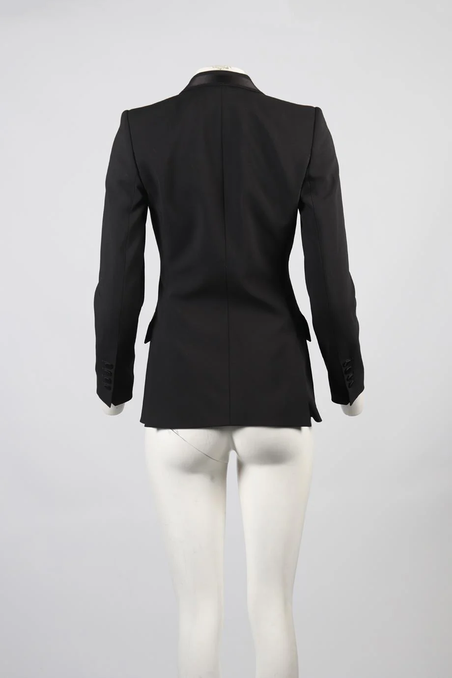 DOLCE & GABBANA WOOL AND SILK BLEND BLAZER IT 38 UK 6 - Image 4