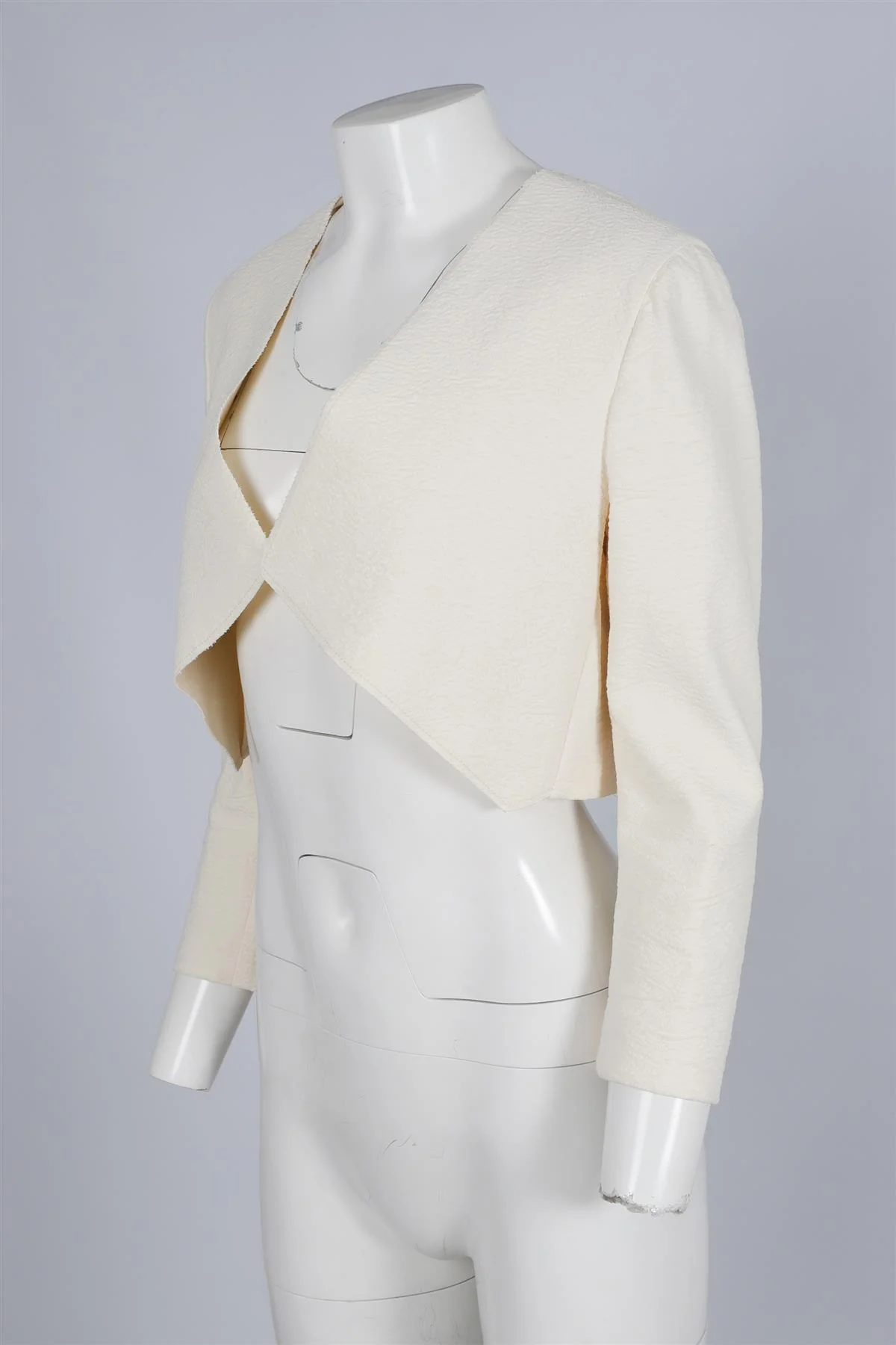 DONNA KARAN CREAM LINEN JACKET US 10 UK 14 - Image 3