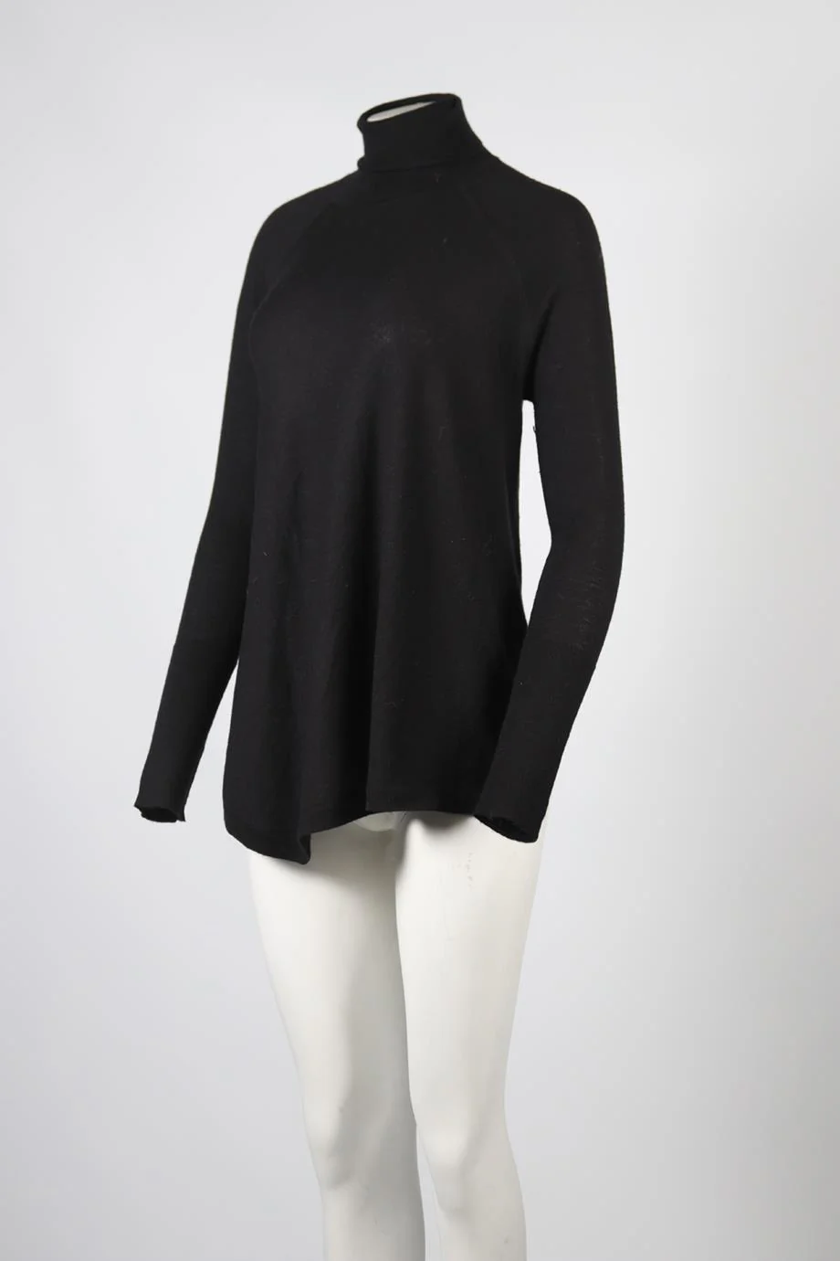 DONNA KAREN CASHMERE ROLL NECK TOP SMALL - Image 3