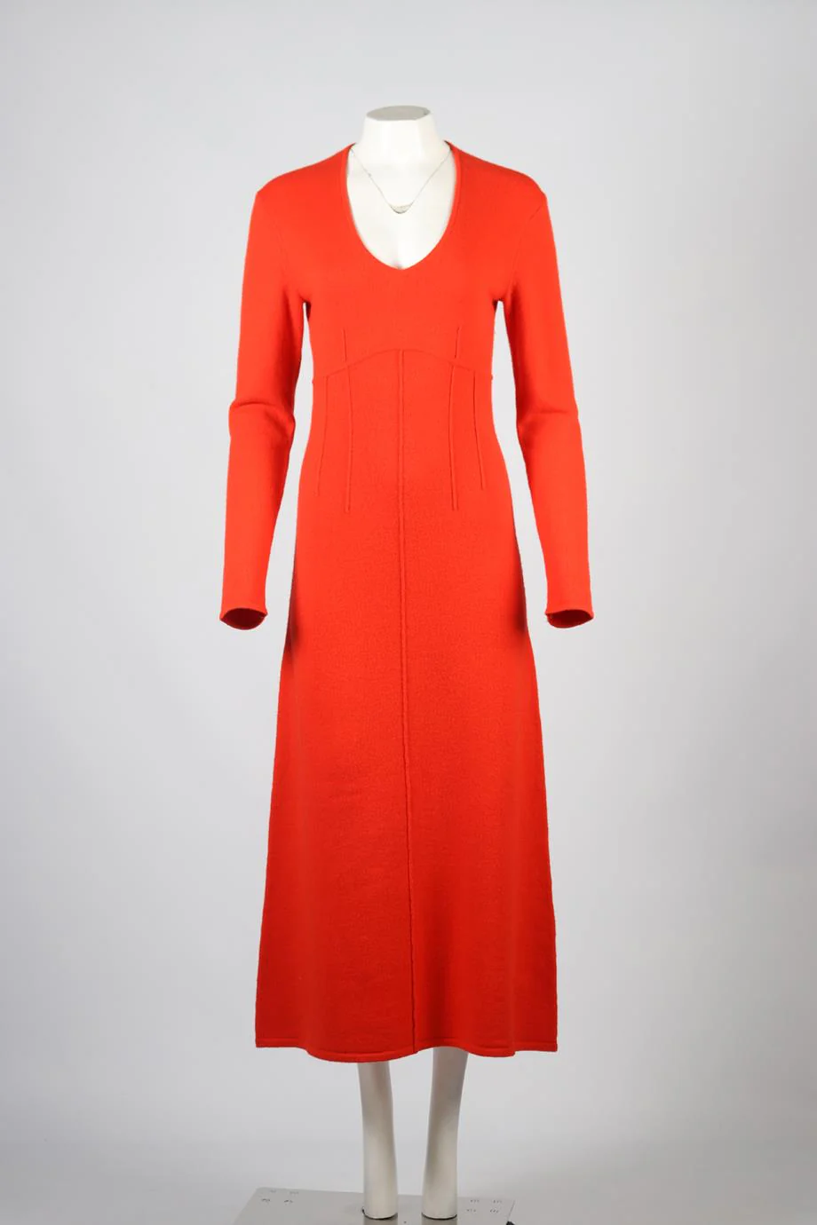DOROTHEE SHUMACHER WOOL BLEND MAXI DRESS UK 12 - Image 2