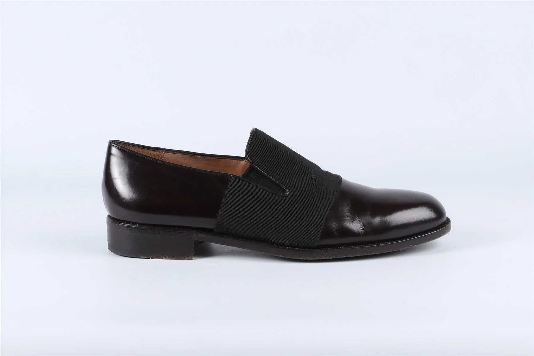 DRIES VAN NOTEN BROWN MEN'S LEATHER LOAFERS EU 43 UK 9 US 10 - Image 2