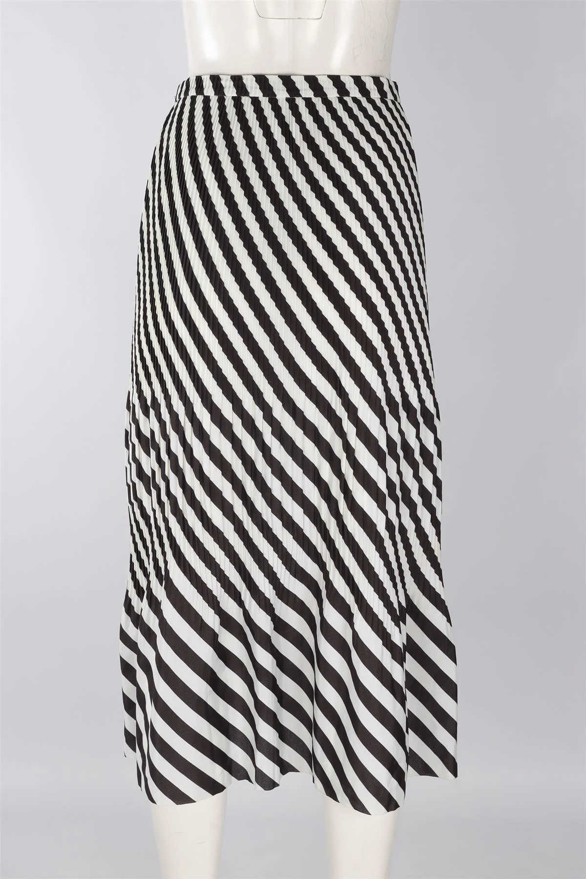 DRIES VAN NOTEN CREAM CREPE MAXI SKIRT XSMALL - Image 4