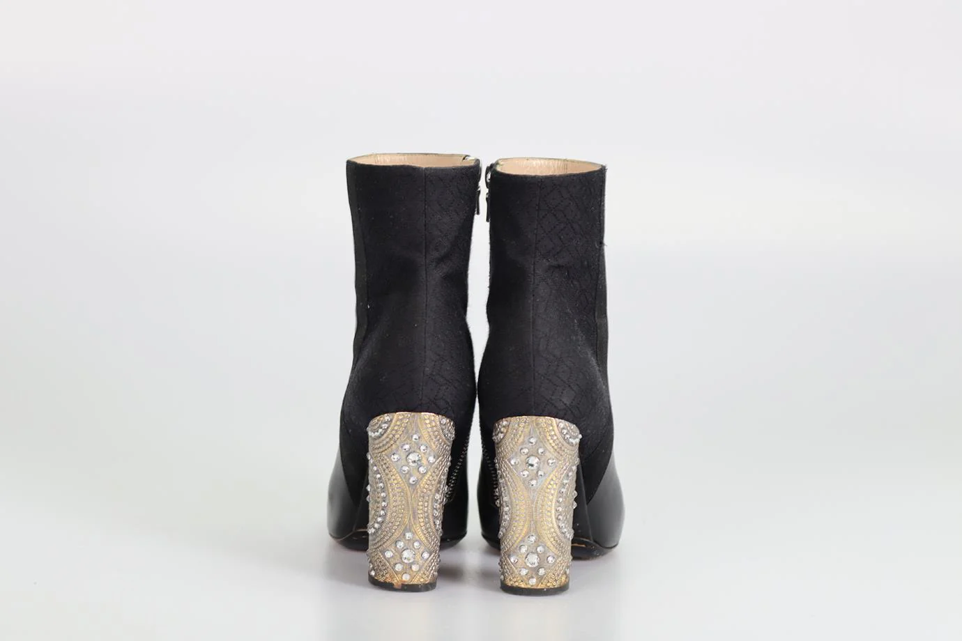 DRIES VAN NOTEN LEATHER ANKLE BOOTS EU 36.5 UK 3.5 US 6.5 - Image 4