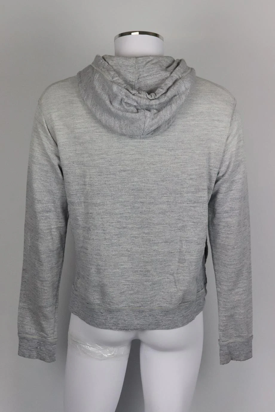 DSQUARED2 MEN'S DISTRESSED PRINTED COTTON BLEND HOODIE MEDIUM - Image 3