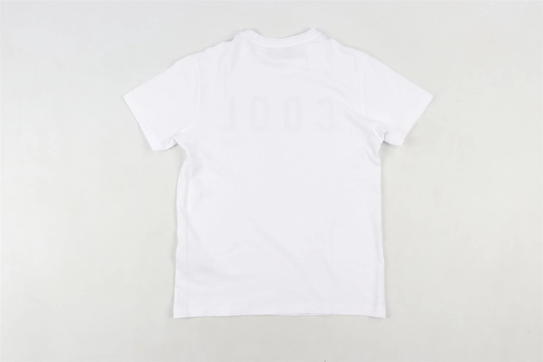 DSQUARED2 WHITE KIDS BOYS T-SHIRT 10 YEARS - Image 4