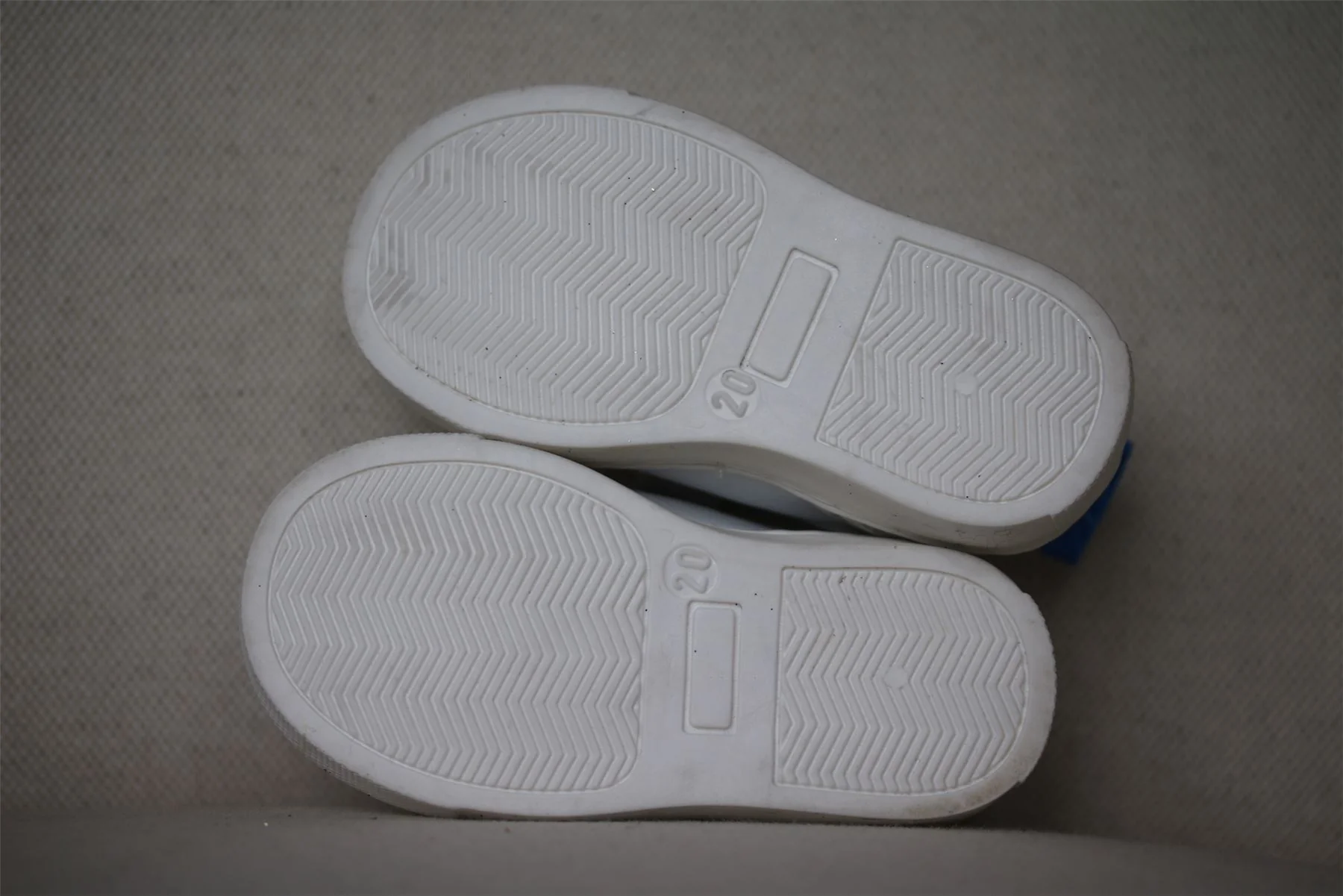 DSQUARED2 WHITE LEATHER TRAINERS EU 20 UK 4 - Image 5
