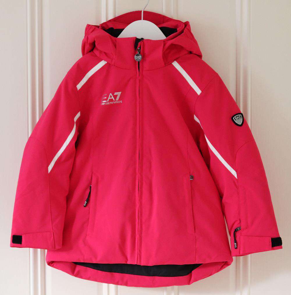 EA7 EMPORIO ARMANI KIDS GIRLS SKI JACKET 6 YEARS - Image 2