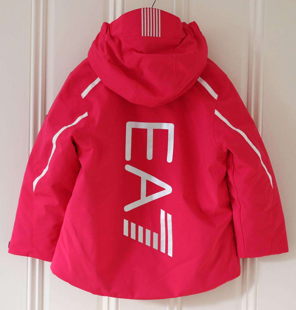 EA7 EMPORIO ARMANI KIDS GIRLS SKI JACKET 6 YEARS - Image 3