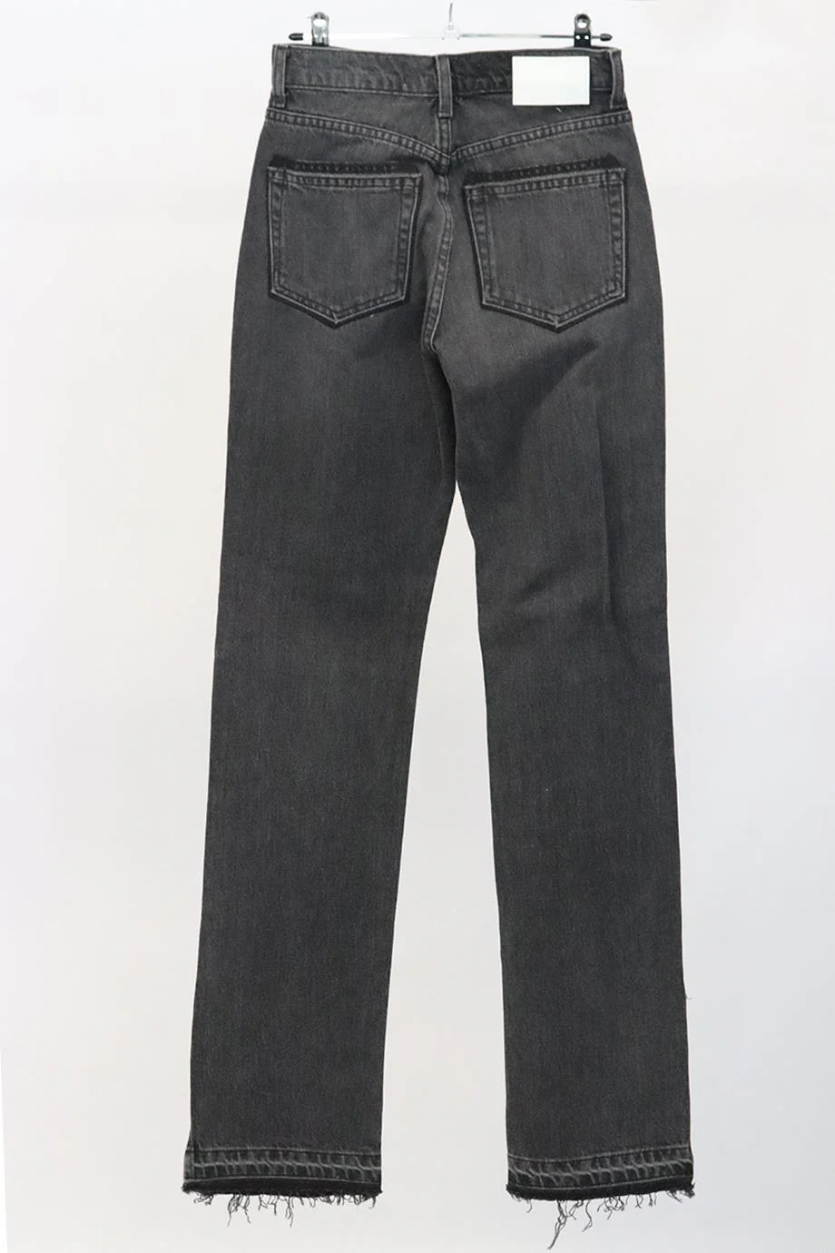 EB DENIM HIGH RISE STRAIGHT LEG JEANS W25 UK 6-8 - Image 3