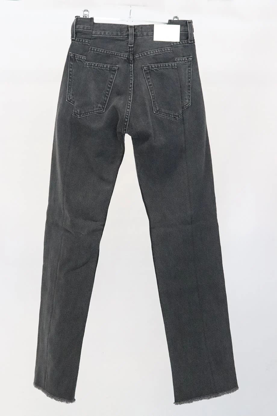 EB DENIM HIGH RISE STRAIGHT LEG JEANS W25 UK 6-8 - Image 3