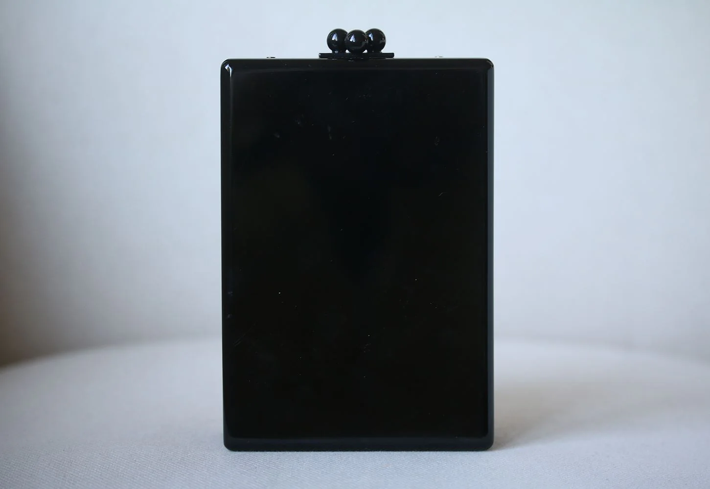 EDIE PARKER CAROL FLAMES ACRYLIC BOX CLUTCH - Image 6