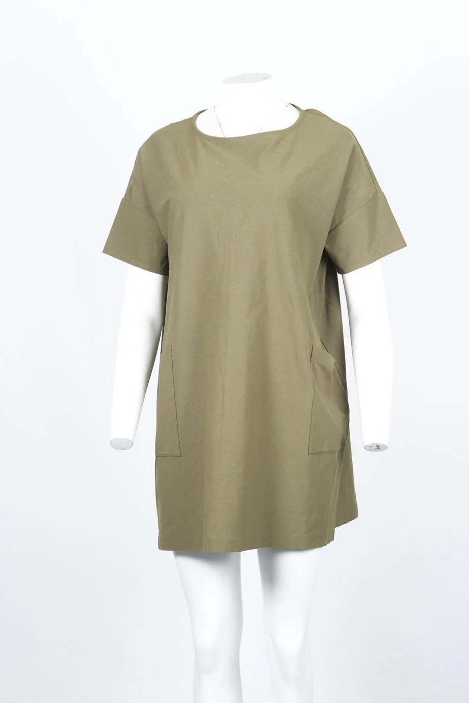 EILEEN FISHER KNIT MIDI DRESS LARGE - Image 2