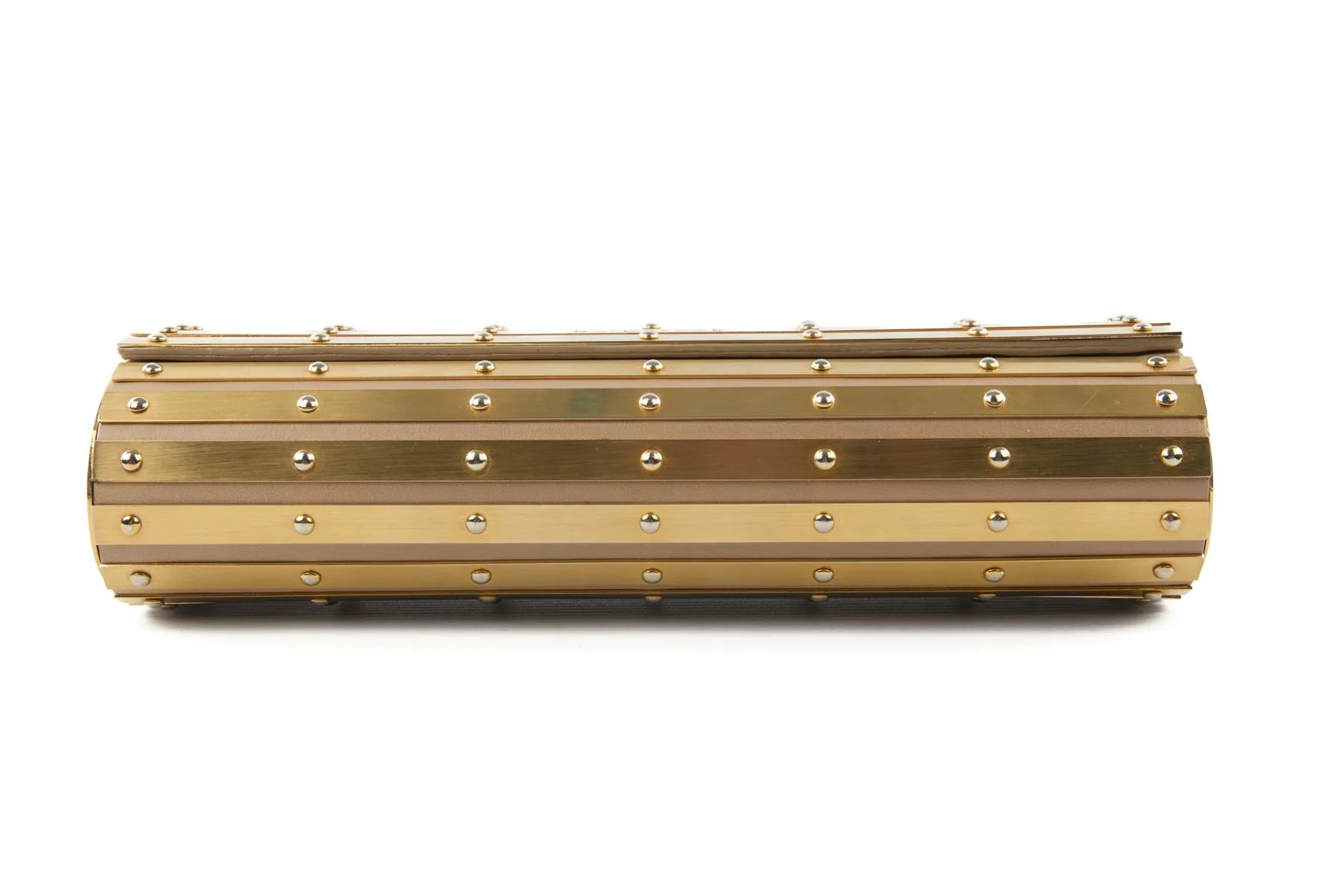 ELIE SAAB GOLD METAL CLUTCH - Image 7