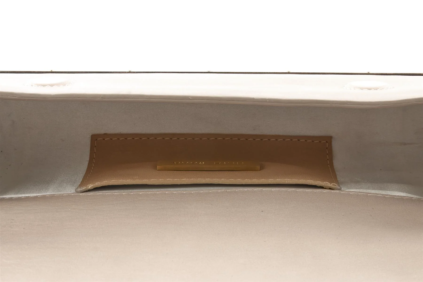 ELIE SAAB GOLD METAL CLUTCH - Image 8