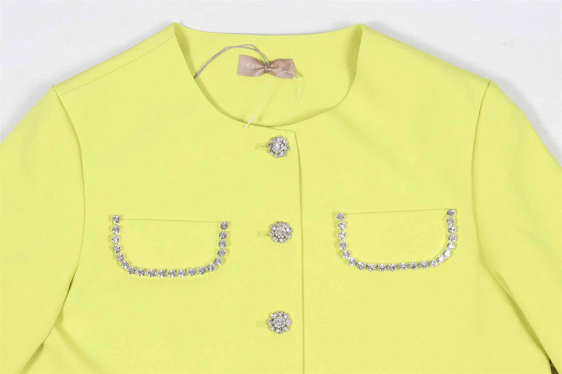 ELIE SAAB GREEN KIDS GIRLS WOVEN JACKET 12 YEARS - Image 3