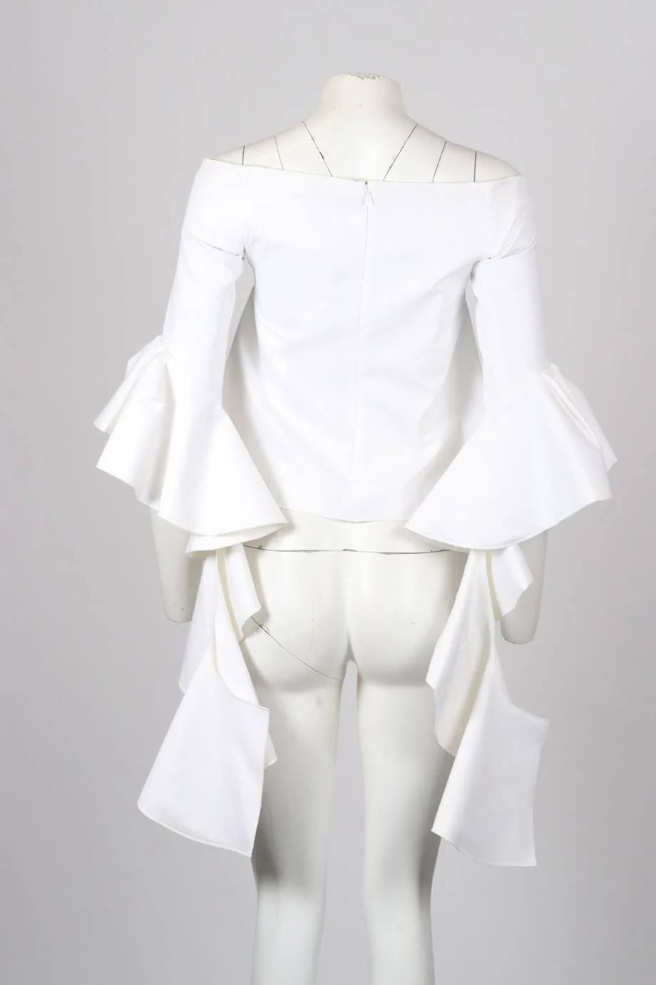 ELLERY OFF THE SHOULDER COTTON TOP IT 38 UK 6 - Image 4