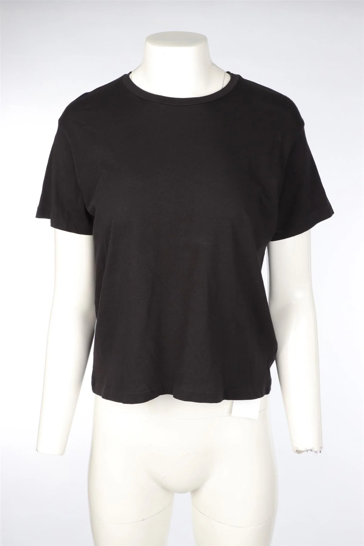 ELYSE WALKER BLACK COTTON T-SHIRT SMALL - Image 2