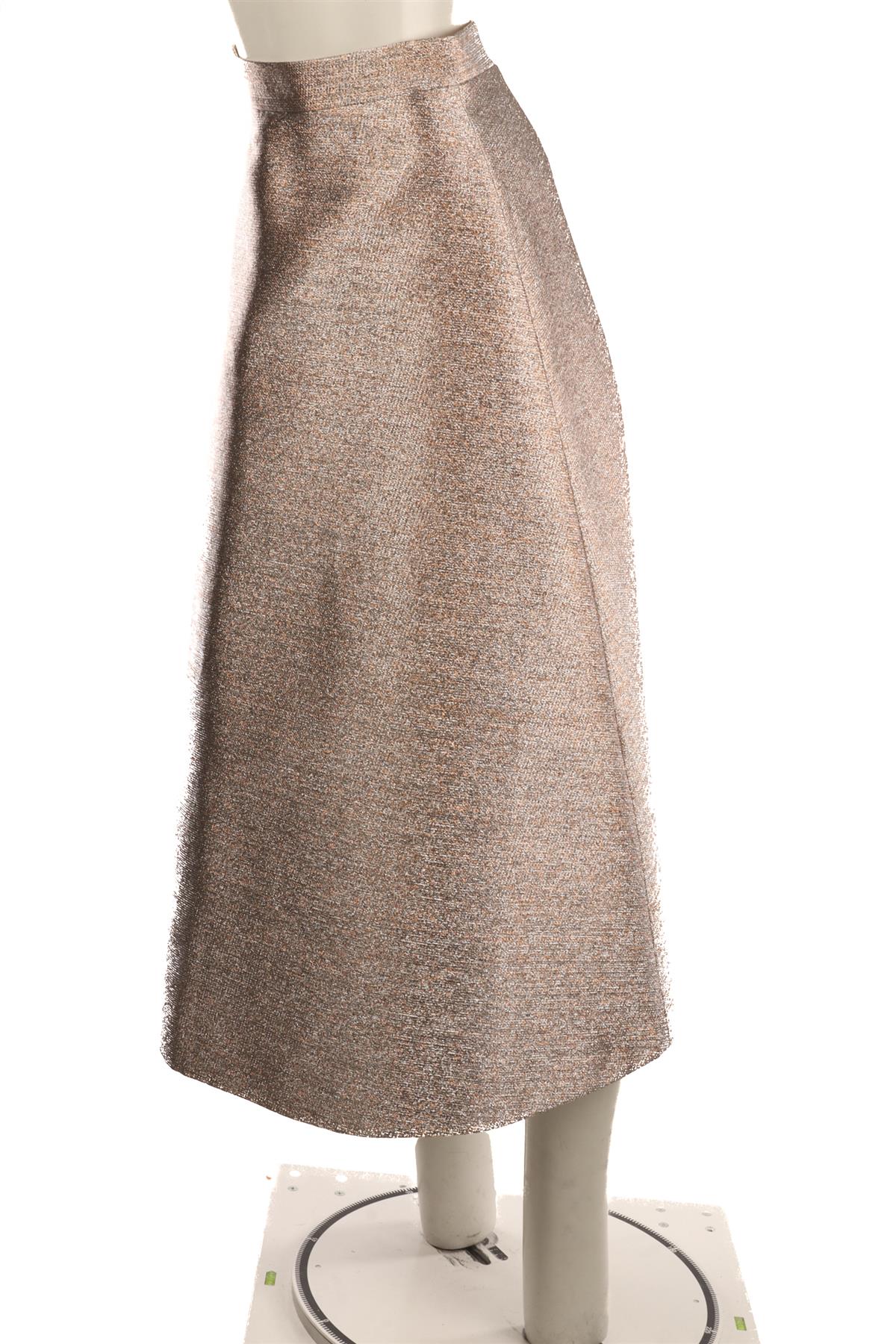 EMILIA WICKSTEAD PINK WOOL MAXI SKIRT UK 10 - Image 3