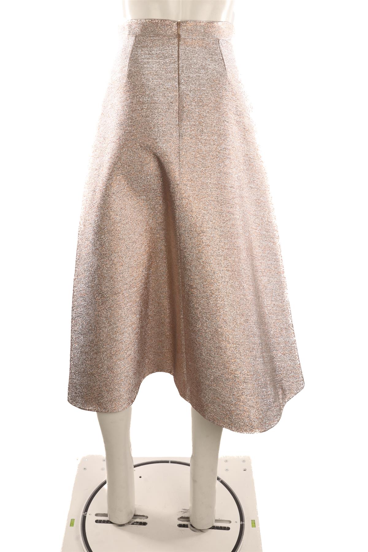 EMILIA WICKSTEAD PINK WOOL MAXI SKIRT UK 10 - Image 4