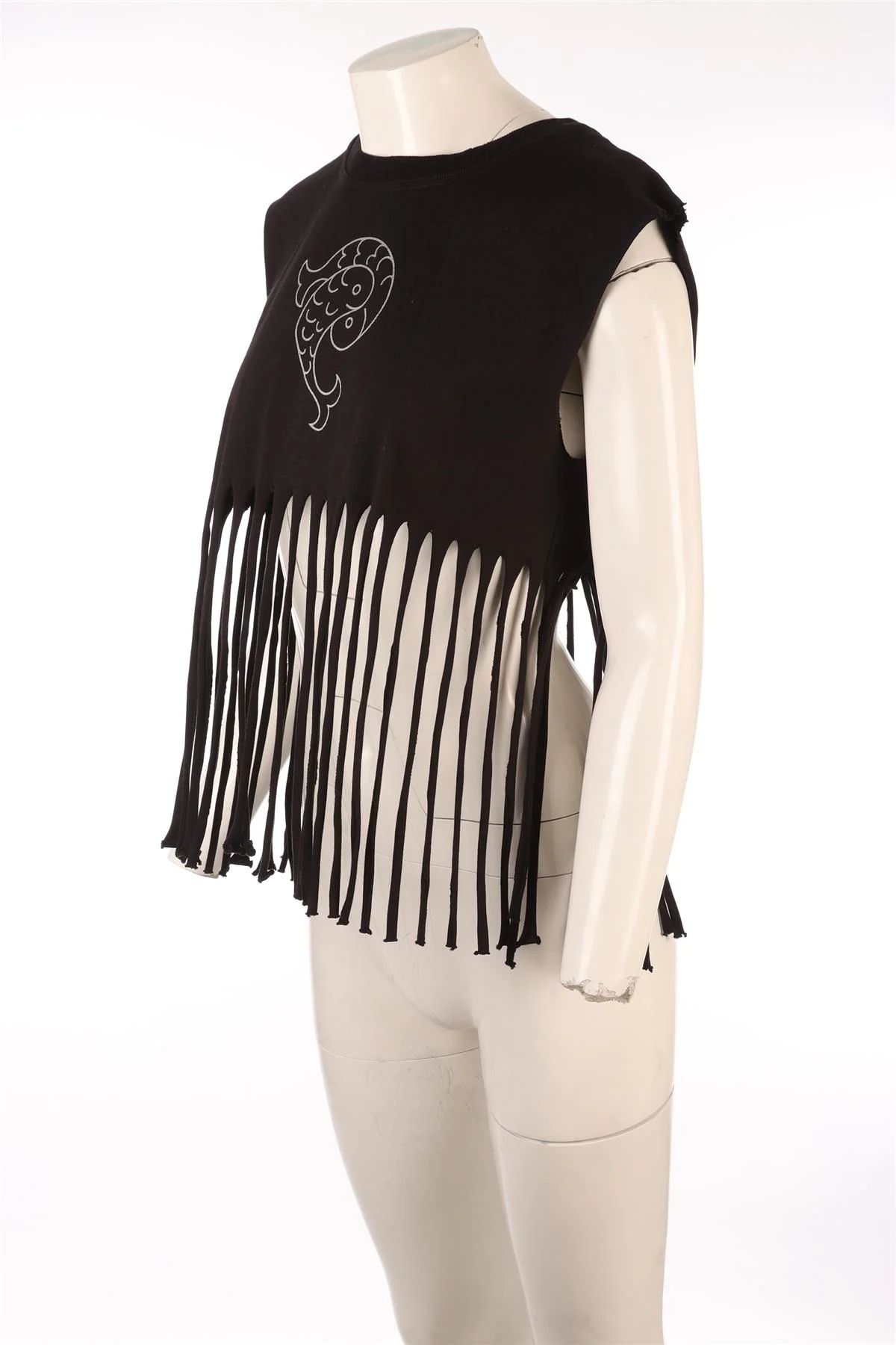 EMILIO PUCCI BLACK COTTON TOP MEDIUM - Image 3
