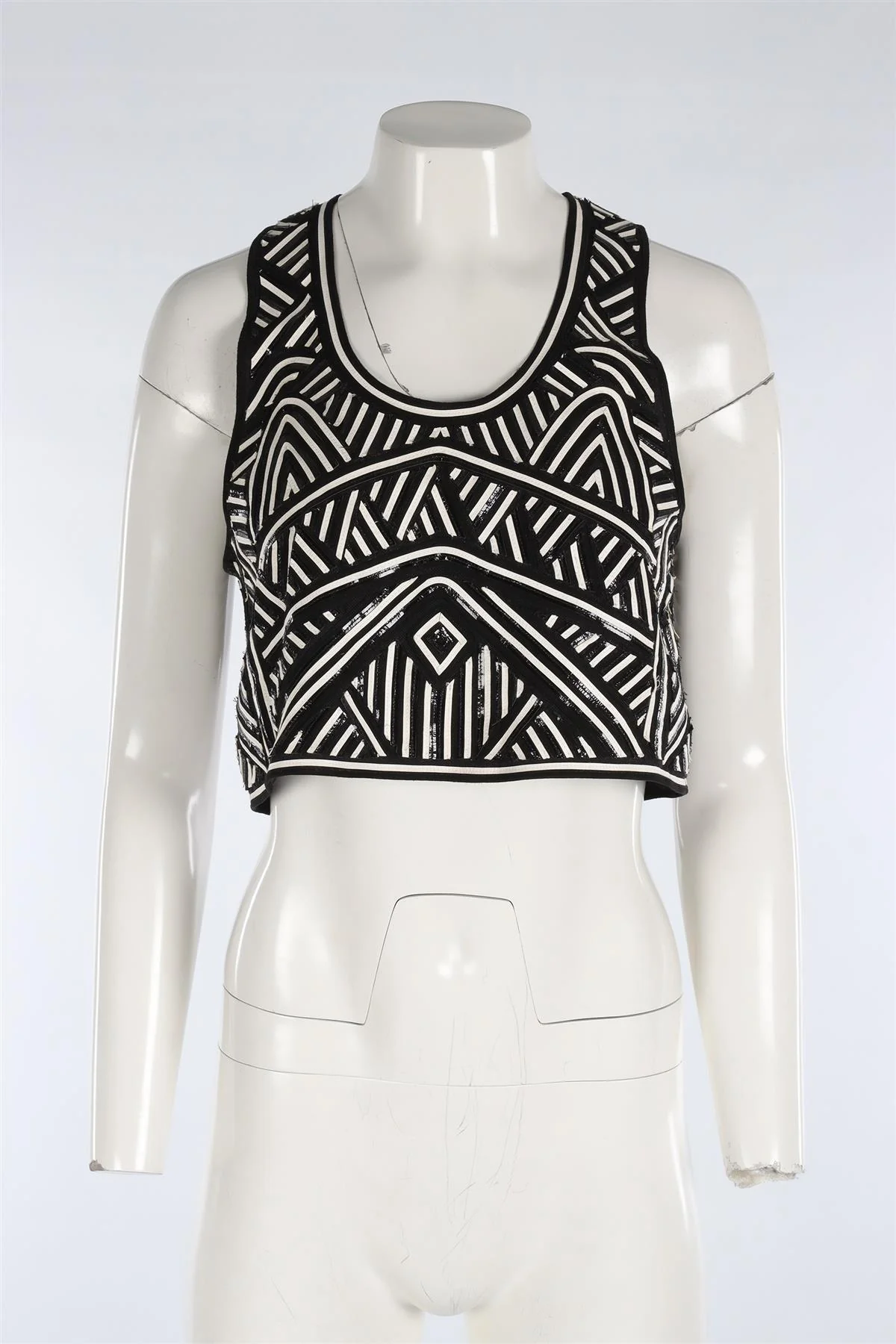EMILIO PUCCI BLACK SILK TOP IT 40 UK 8 - Image 2