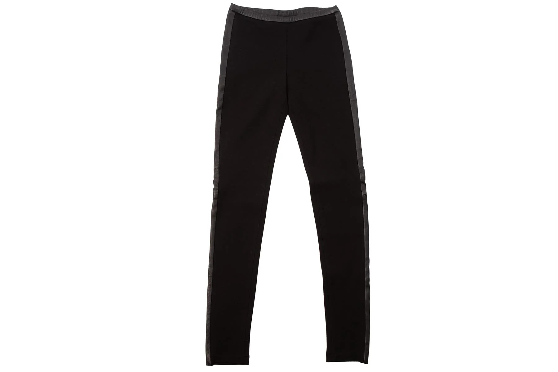 EMILIO PUCCI BLACK WOOL LEGGINGS IT 38 UK 6 - Image 2