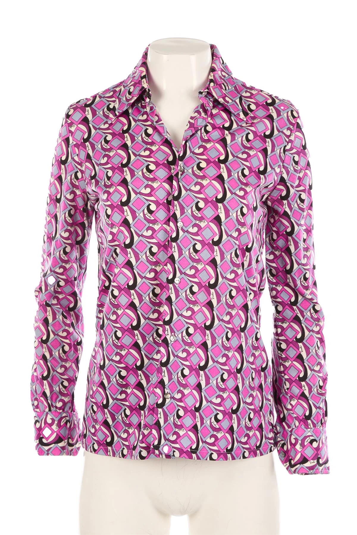 EMILIO PUCCI BY CHESA MULTI 1960-1970'S SHIRT UK 8 - Image 2
