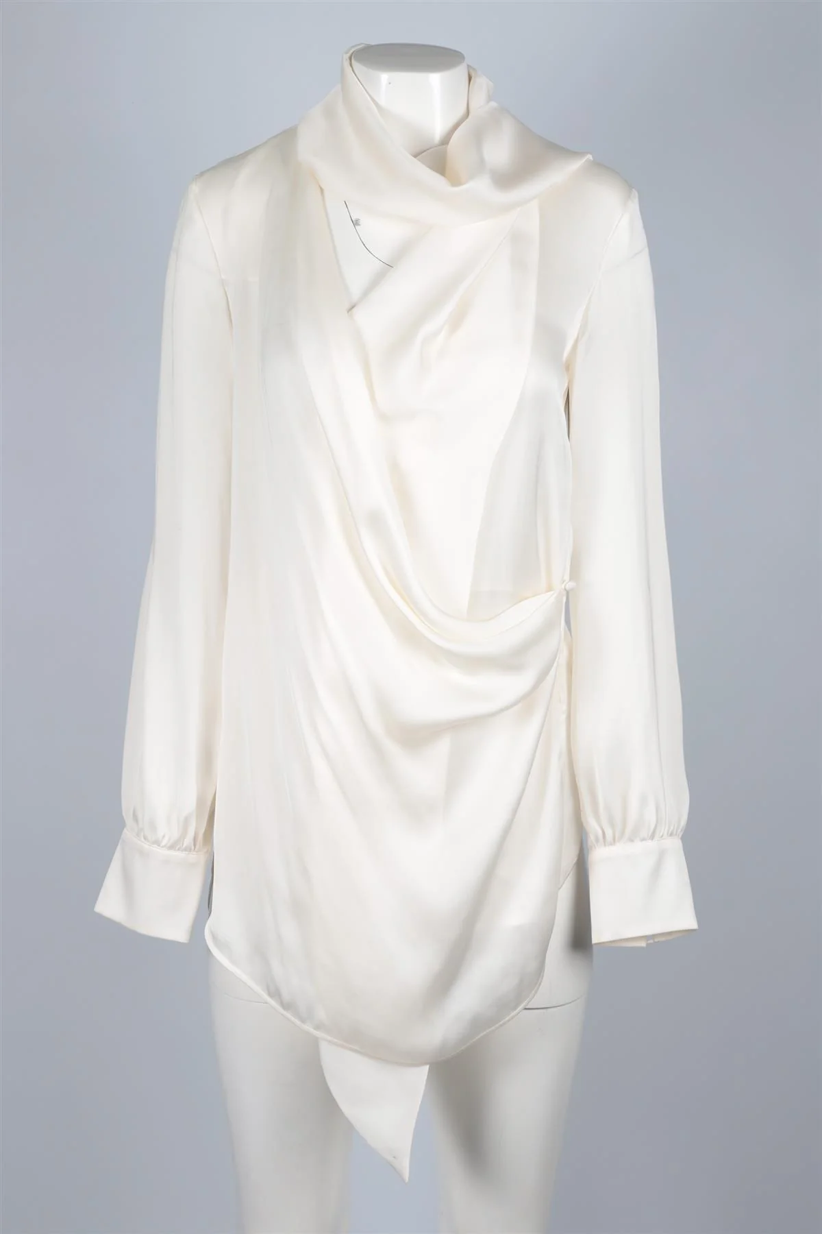 EMILIO PUCCI IVORY SILK TOP IT 40 UK 8 - Image 2