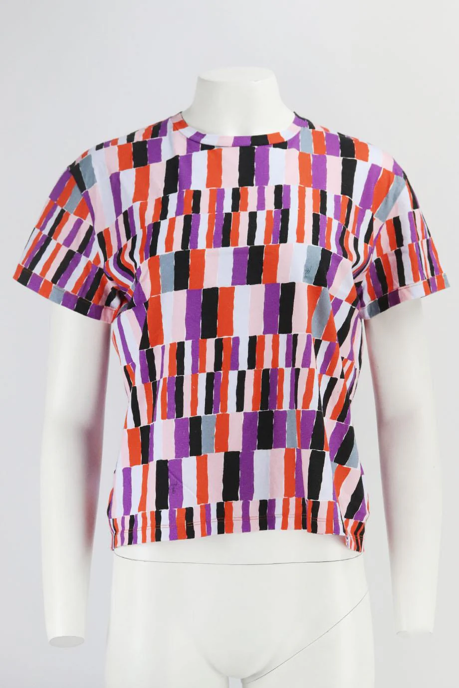 EMILIO PUCCI PRINTED COTTON JERSEY T-SHIRT MEDIUM - Image 2
