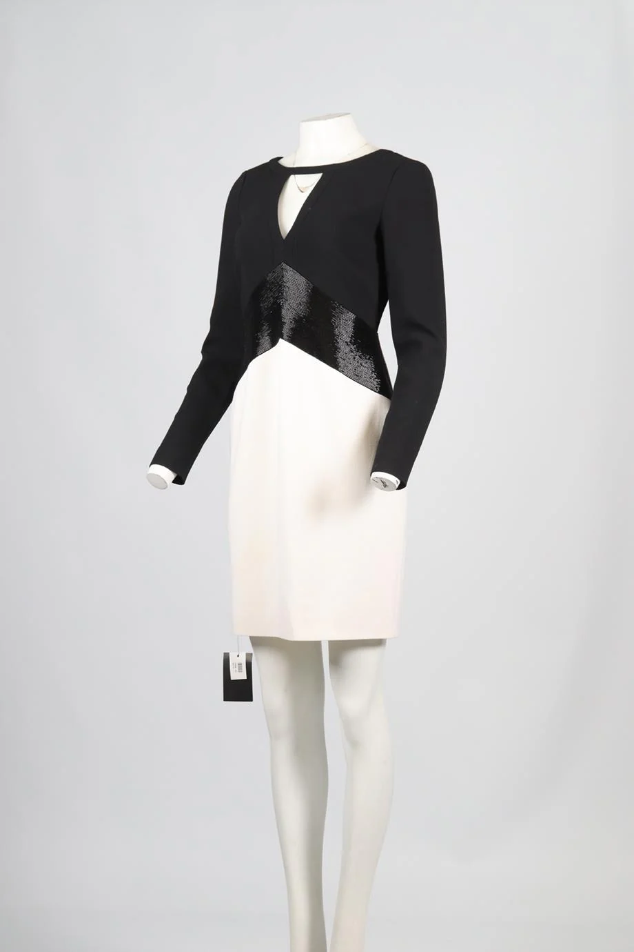EMILIO PUCCI WOOL BLEND MINI DRESS UK 12 - Image 3