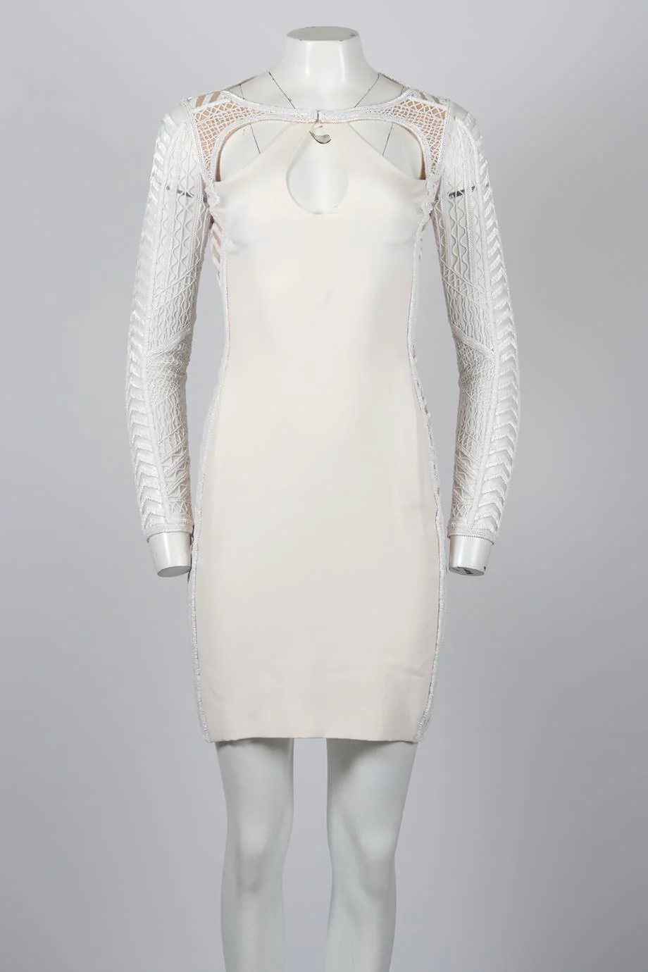 EMILLIO PUCCI SEQUINNED SILK MINI DRESS IT 38 UK 6 - Image 2