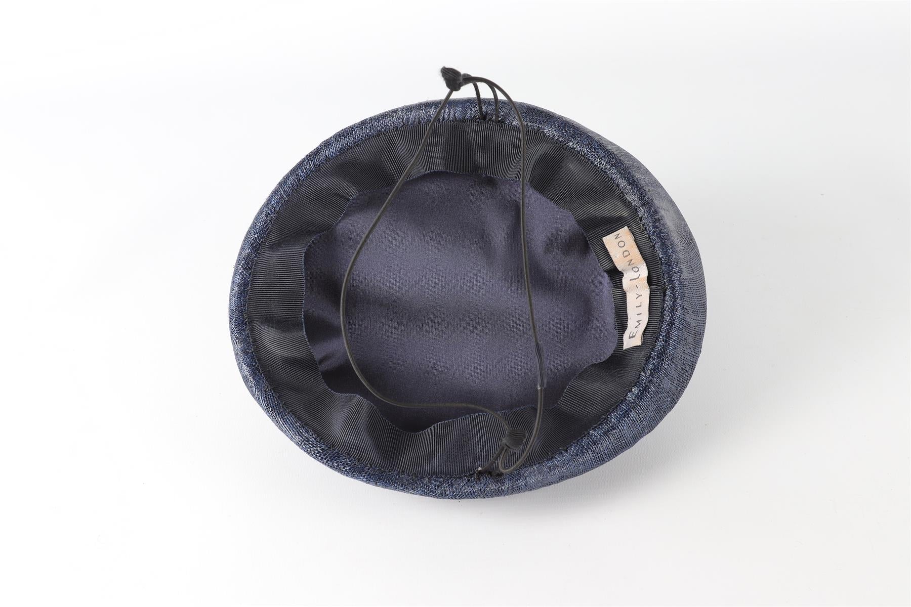 EMILY LONDON NAVY BERET - Image 6