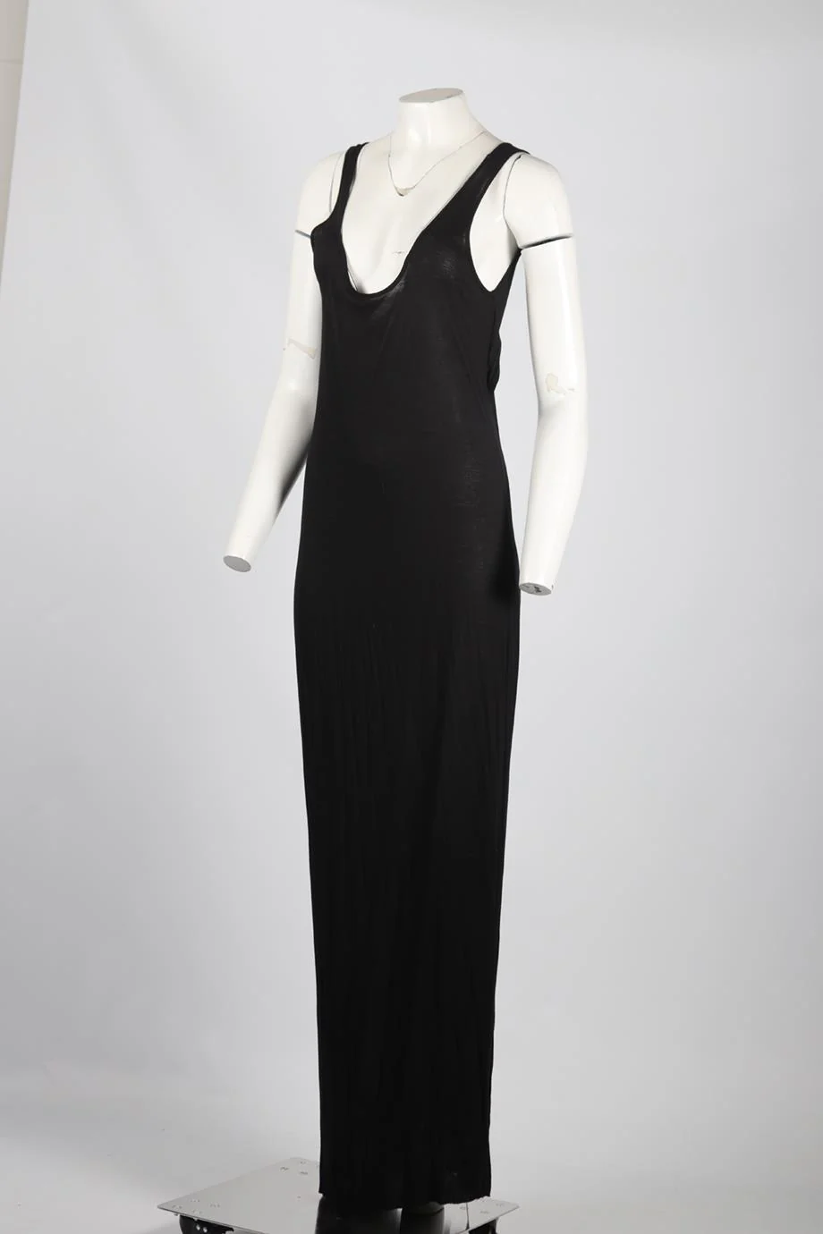 ENZA COSTA SILK BLEND MAXI DRESS XSMALL - Image 3