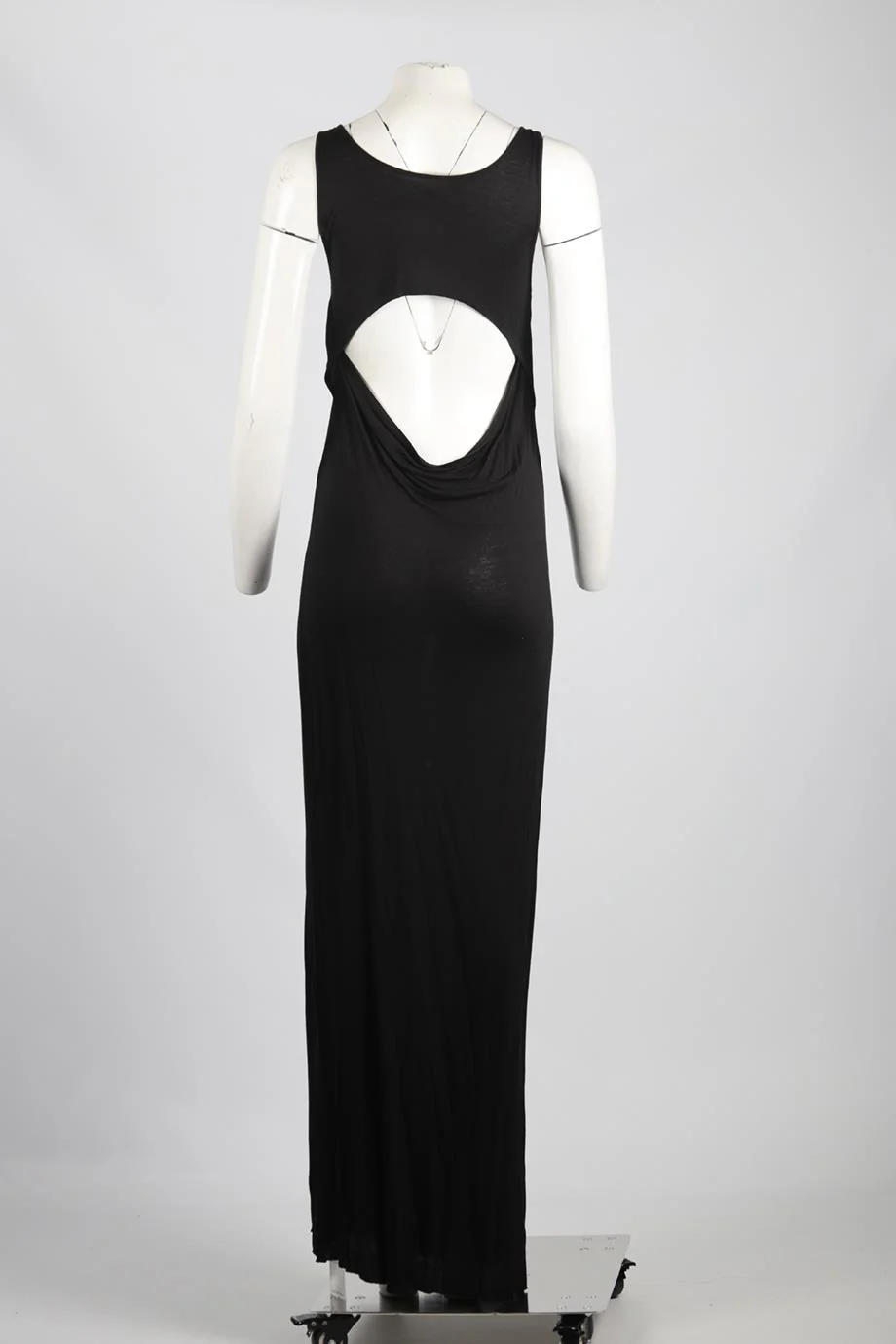 ENZA COSTA SILK BLEND MAXI DRESS XSMALL - Image 4
