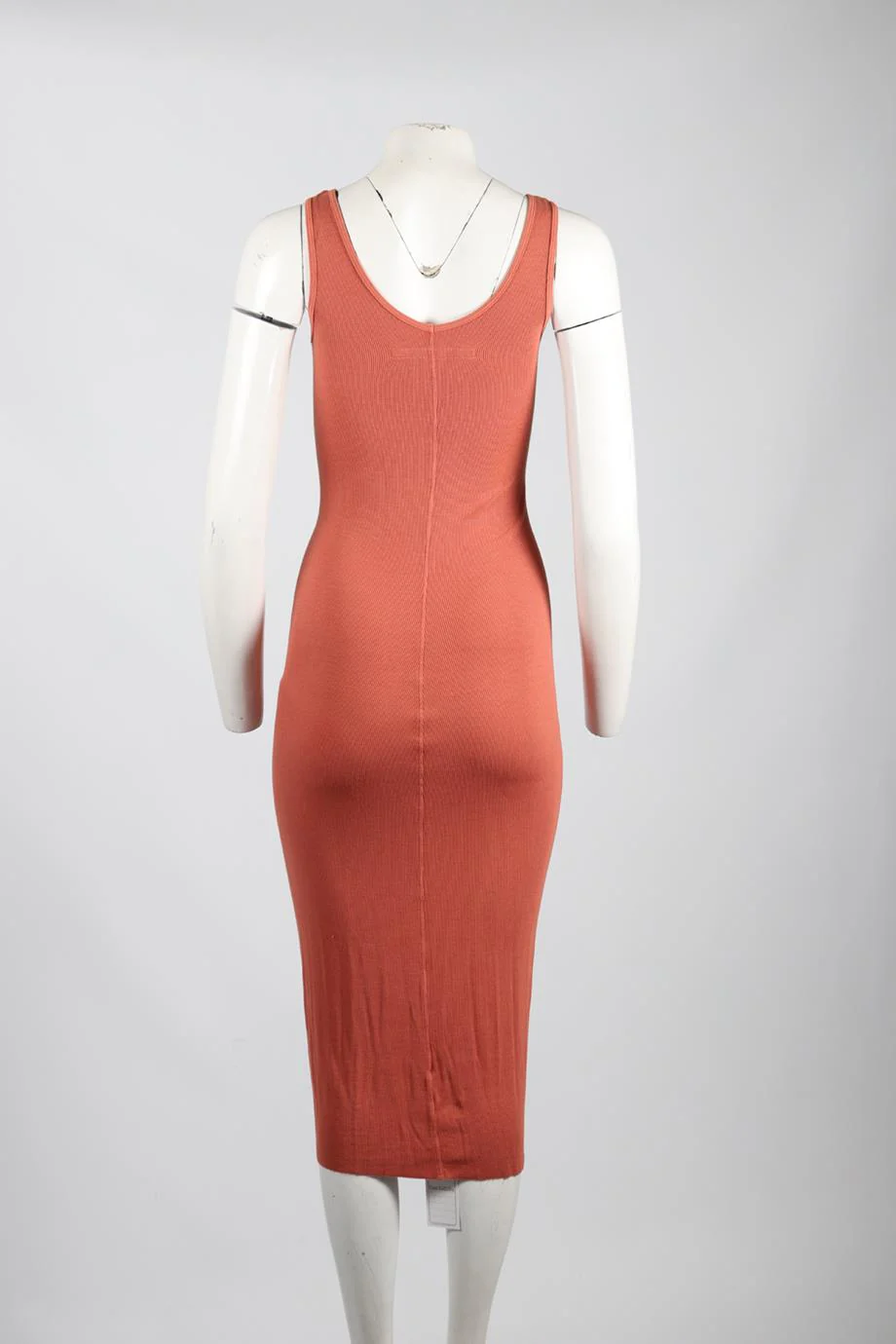 ENZA COSTA SILK BLEND MIDI DRESS MEDIUM - Image 4