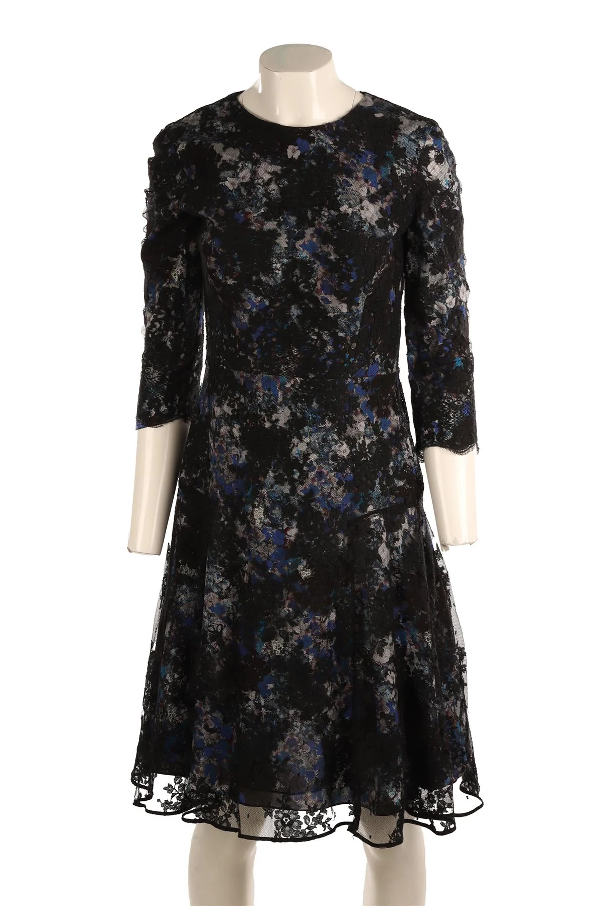ERDEM BLACK LACE DRESS UK 10 - Image 2