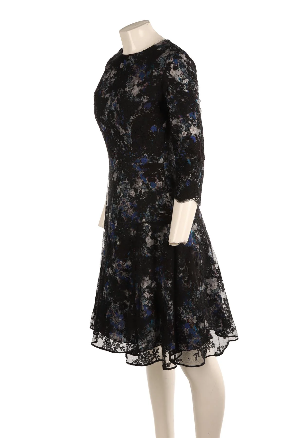 ERDEM BLACK LACE DRESS UK 10 - Image 3