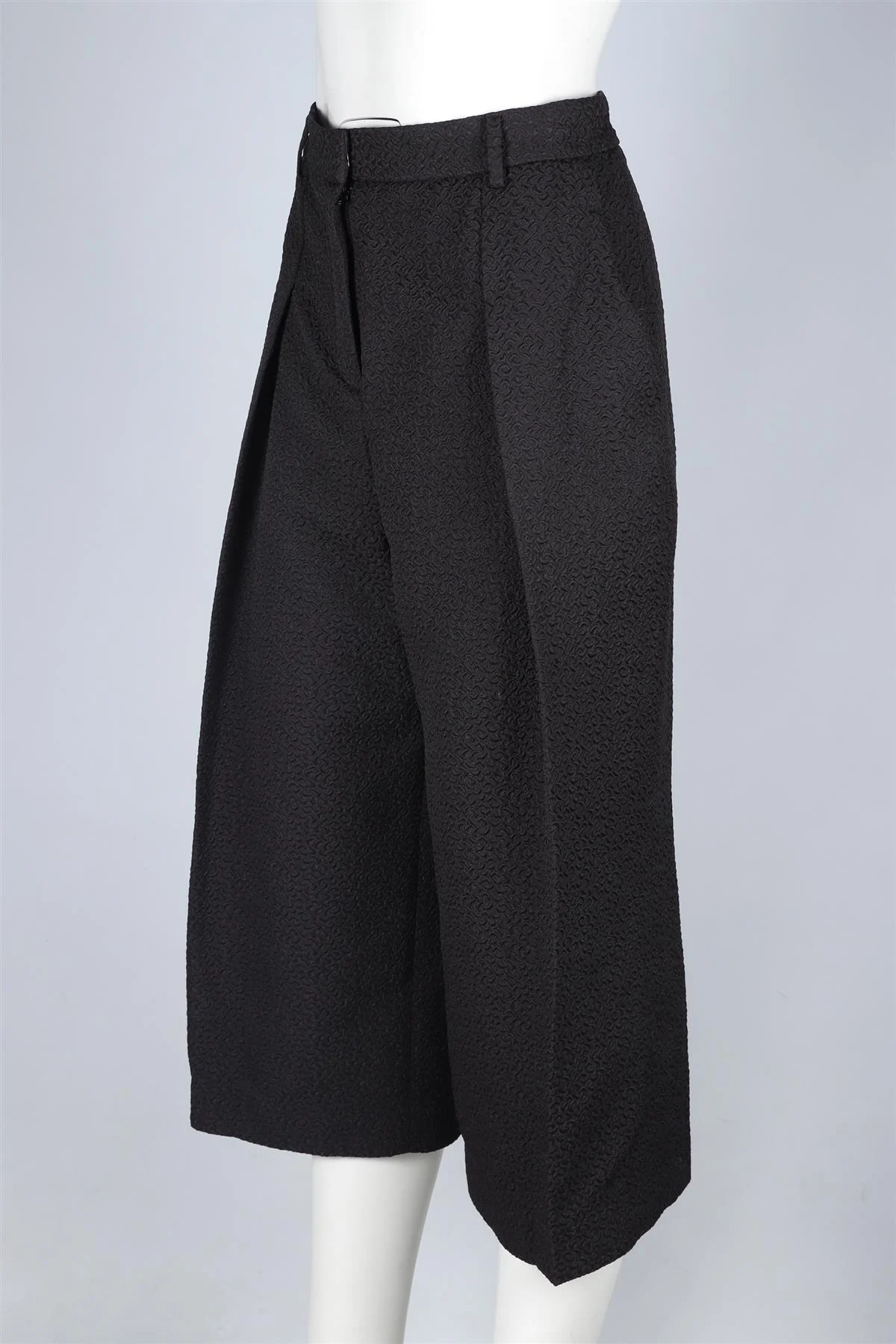 ERDEM BLACK SATIN CULOTTES UK 14 - Image 3