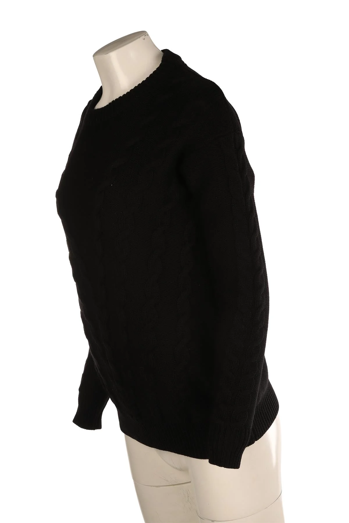 ERDEM BLACK WOOL SWEATER SMALL - Image 3
