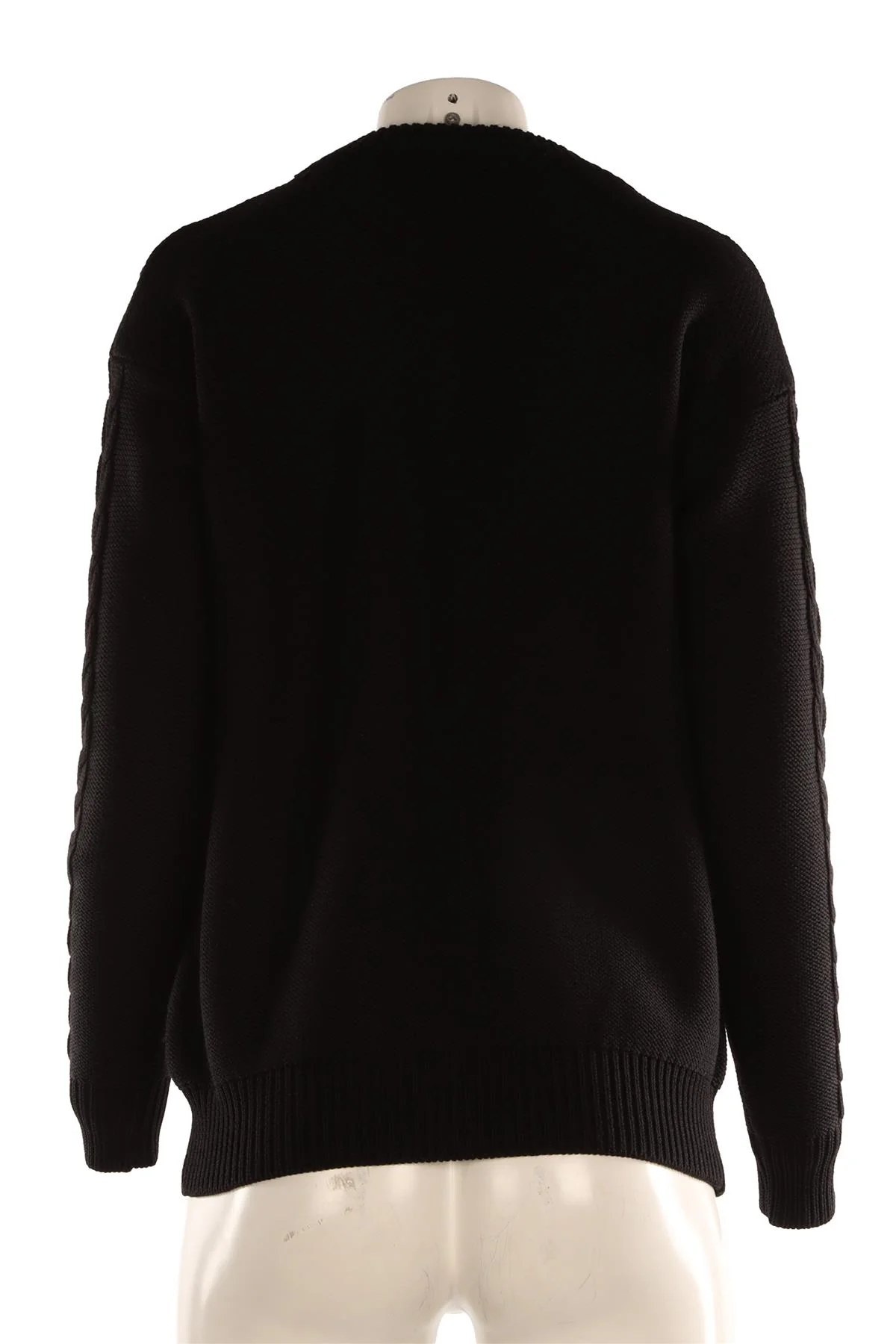ERDEM BLACK WOOL SWEATER SMALL - Image 4