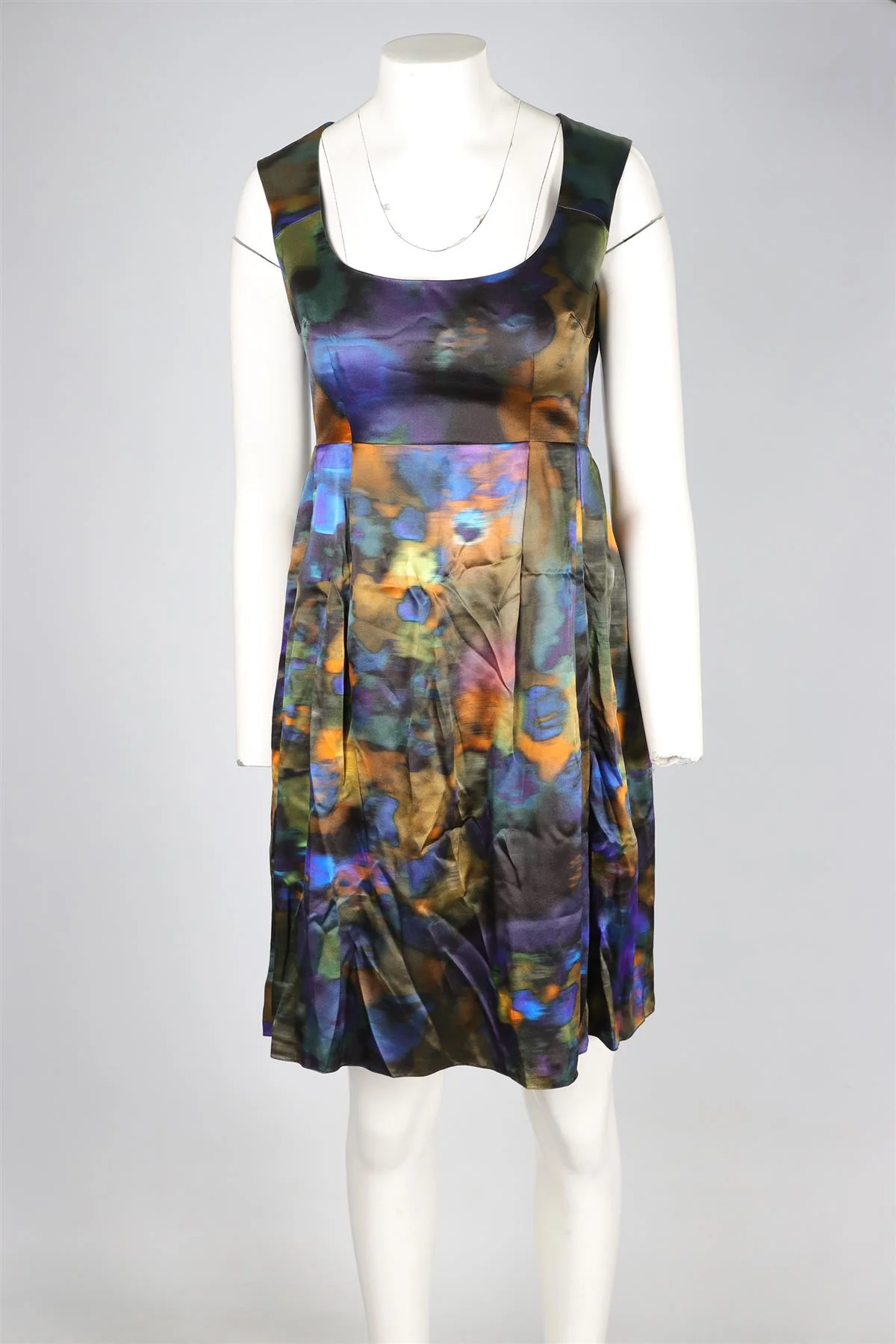 ERDEM MULTI SILK MINI DRESS UK 8 - Image 2