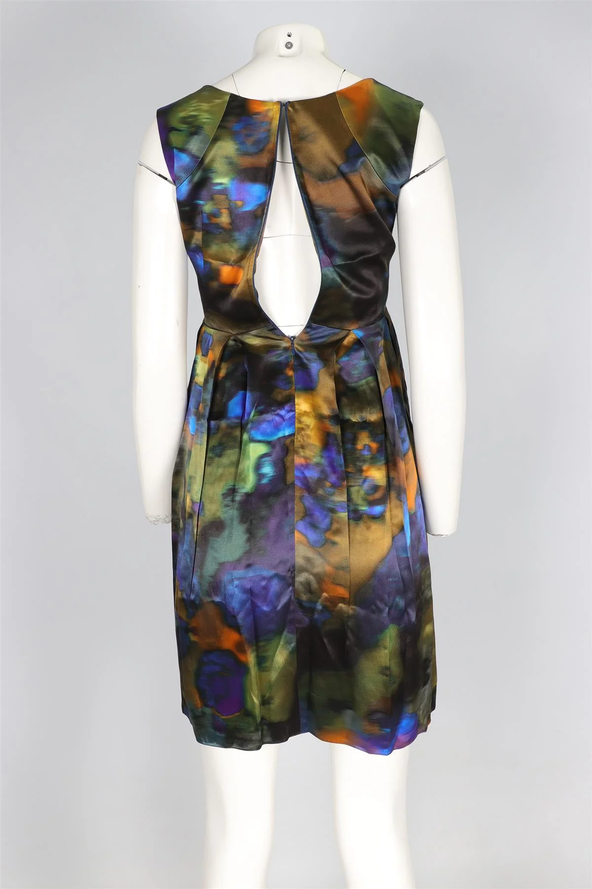 ERDEM MULTI SILK MINI DRESS UK 8 - Image 4