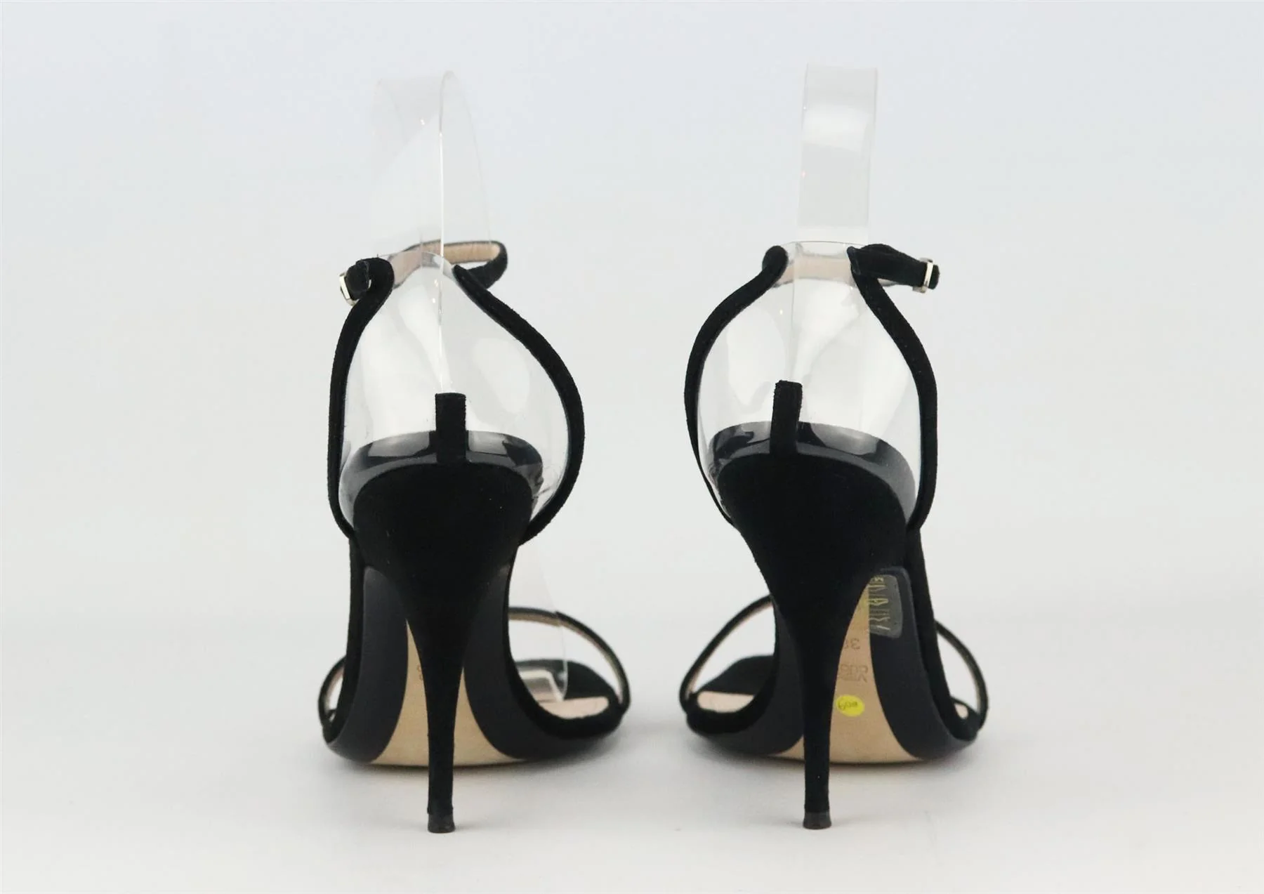 ERMANNO SCERVINO SUEDE AND PVC SANDALS EU 38.5 UK 5.5 US 8.5 - Image 5