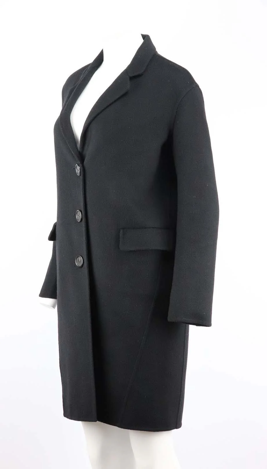 ERMANNO SCERVINO WOOL COAT IT 38 UK 6 - Image 3